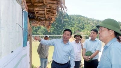 Acelerar el avance del proyecto para mejorar la carretera hacia el centro comunal en Tuong Duong