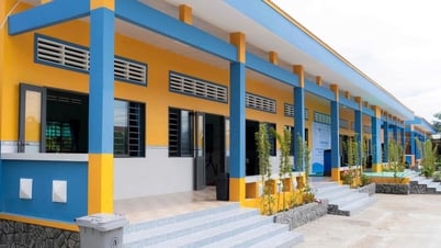 Khánh thành trường học sử dụng nguyên liệu bền vững