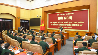 Bộ Quốc phòng giao nhiệm vụ triển khai tổ chức quân sự địa phương khi tổ chức bộ máy chính quyền địa phương 2 cấp