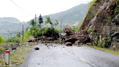 Ha Giang suffered more than 7 billion VND in damage due to heavy rain causing flooding and landslides.