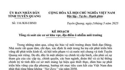 지역 시설 및 환경 오염 위치에 대한 전반적인 검토 계획