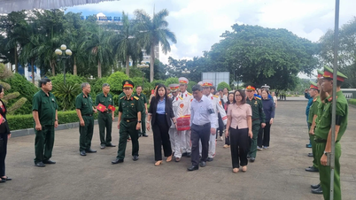 Pleiku: Truy điệu và an táng liệt sĩ Tô Văn Ba tại Nghĩa trang liệt sĩ tỉnh