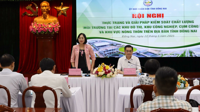 Dong Nai ពិភាក្សាអំពីដំណោះស្រាយដើម្បីគ្រប់គ្រងគុណភាពនៃបរិស្ថានទីក្រុង ឧស្សាហកម្ម និងជនបទ