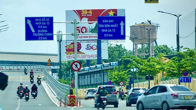 Tăng cường hệ thống biển báo vào nhà ga T3 Sân bay Tân Sơn Nhất