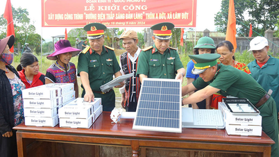 Thắp sáng bản làng biên cương