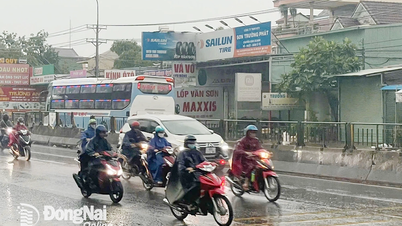 Thời tiết Đồng Nai từ ngày 22 đến 24-5: Chiều và tối sẽ có mưa dông