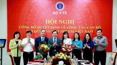 Bộ Y tế công bố quyết định về công tác cán bộ tại Quỹ Bảo trợ trẻ em Việt Nam