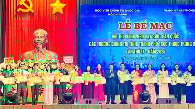 Trường Chính trị tỉnh có 2 giảng viên dạy giỏi toàn quốc
