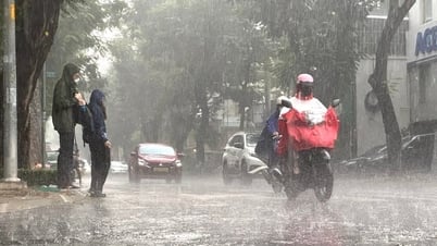 توقعات بهطول أمطار غزيرة على هاي دونغ اعتبارًا من ليلة 22 مايو