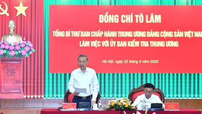 [រូបថត] អគ្គលេខាធិកា To Lam ធ្វើការជាមួយគណៈកម្មាធិការអធិការកិច្ចកណ្តាល