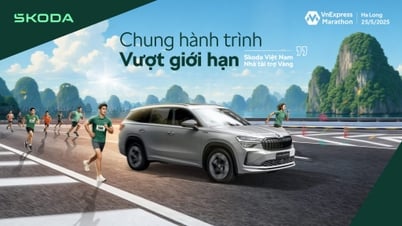 Skoda Vietnam begleitet den VNExpress Marathon Ha Long 2025