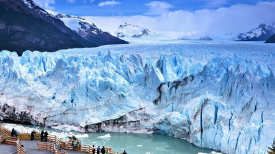 Sông băng Perito Moreno của Argentina hút khách du lịch vào mùa hè