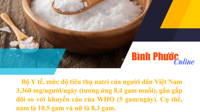 Người Việt ăn mặn gấp đôi lượng muối cần thiết