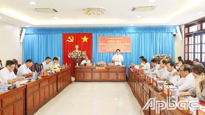 ティエンザン省人民委員会常任副委員長のトラン・ヴァン・ズン氏はカイライ県の成長目標と公共投資を視察した。