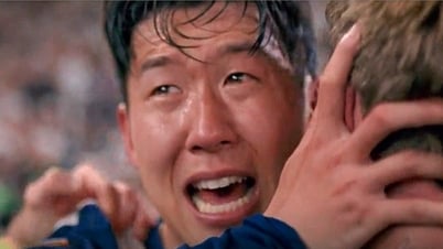 Son Heung Min burst into tears as Tottenham beat MU to make history