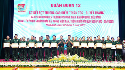 Quân đoàn 12 tuyên dương cá nhân, tập thể tiêu biểu