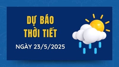 Dự báo thời tiết ngày mai 23/5/2025: Miền Bắc mưa dông mạnh, miền Trung nắng nóng, Nam Bộ mưa nhiều