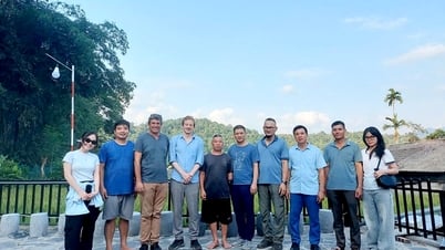 国連とスイスの専門家の代表団が、タ村文化観光村で調査を実施した。