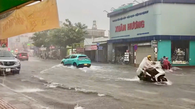 Đồng Nai cảnh báo ngập lụt tại thành phố Long Khánh và khu vực lân cận