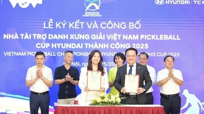 현대탄콩베트남, 티엔퐁신문과 협력해 베트남 피클볼 토너먼트 개최 - 현대탄콩컵 2025