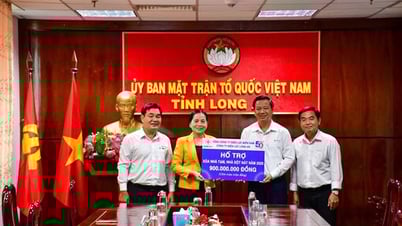 Southern Power Corporation supports 900 million VND to eliminate temporary houses in Long An