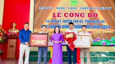 ชุมชน Tien Ky (Tan Ky) เป็นไปตามมาตรฐานชุมชนชนบทใหม่