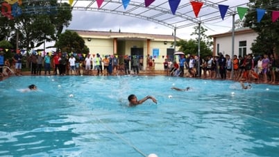 Đầm Hà: Tổ chức Giải bơi học sinh tiểu học, THCS năm 2025