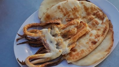 판티엣 특산품, 세계 10대 오징어 요리