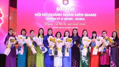 안장성 여성기업가협회, 끼엔장성 여성기업가협회 대회 참석