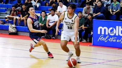 Hấp dẫn giải bóng rổ quốc tế tại Trường ĐH Tôn Đức Thắng
