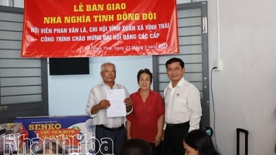 Nha Trang City Veterans Association hands over the Comradeship House to its members