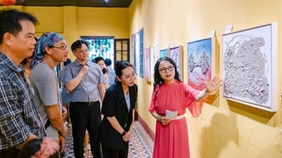 Triển lãm tranh nghệ thuật của các nghệ sĩ Gwangyang (Hàn Quốc) tại Hội An