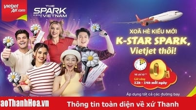 Săn vé bay 0 đồng, tận hưởng mùa hè rực rỡ với đại nhạc hội K-STAR SPARK IN VIETNAM cùng Vietjet