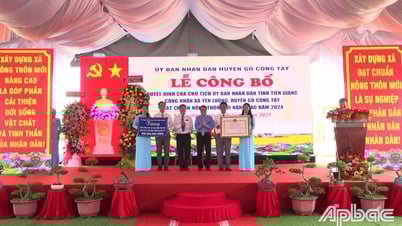 Công bố xã Yên Luông đạt chuẩn nông thôn mới nâng cao
