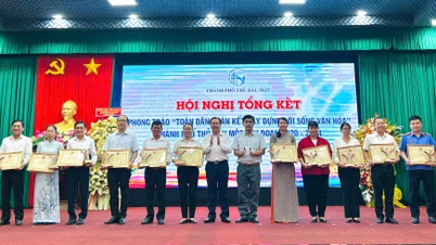 Thu Dau Mot City: Maintain 100% of cultural neighborhoods in the period 2020-2024