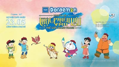 Nobita y la aventura en el mundo de las pinturas