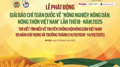 Phát động Giải báo chí về nông nghiệp, nông dân, nông thôn năm 2025