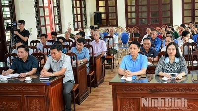 Tuyên truyền thực hiện nếp sống văn minh trong việc cưới, việc tang và lễ hội tại xã Ninh Nhất