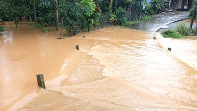 Advertencia de riesgo de deslizamiento de tierra extremadamente peligroso