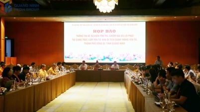 Đảm bảo các điều kiện tổ chức cung rước, tôn trí và chiêm bái Xá Lợi Đức Phật tại Cung Trúc Lâm Yên Tử 