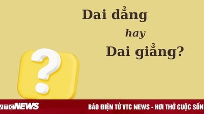 90% người nhầm lẫn: 'Dai dẳng' hay 'dai giẳng'?