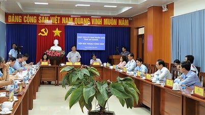 Chairman of An Giang Provincial People's Committee receives and dialogues with citizens