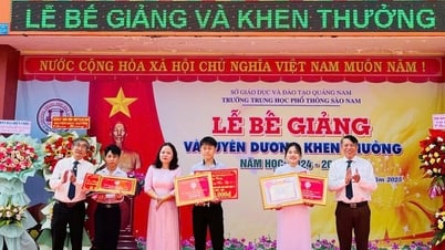 Trường THPT Sào Nam (Duy Xuyên) có 48,6% học sinh xuất sắc và giỏi
