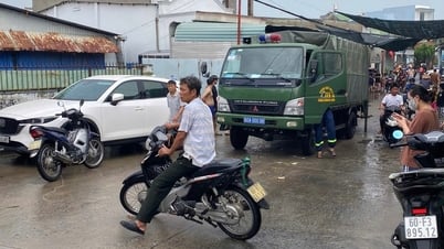Tìm kiếm bé gái 10 tuổi nghi bị nước cuốn trôi trong mưa lớn trong thành phố