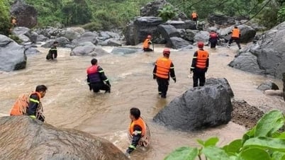 แม่และเด็กถูกน้ำพัดหายไปในซอนลา - หนังสือพิมพ์และวิทยุและโทรทัศน์ลางซอน