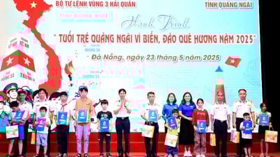 Programm „Quang Ngai-Jugend für das Meer und die Inseln des Heimatlandes im Jahr 2025“ in der Marineregion 3