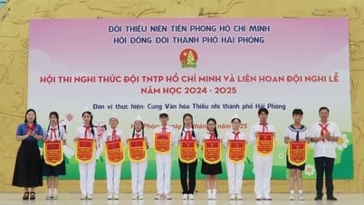 Sôi nổi Hội thi Nghi thức Đội TNTP Hồ Chí Minh và Liên hoan “Đội nghi lễ” thành phố năm học 2024 - 2025