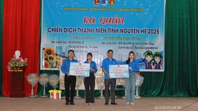 Ra quân Chiến dịch Thanh niên tình nguyện hè tại xã Chiến Thắng, huyện Chi Lăng - Báo và Đài Phát thanh Truyền hình Lạng Sơn