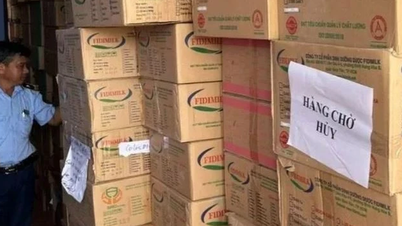 لونغ آن تصادر ما يقرب من 25 طنًا من مسحوق الحليب المشتبه به المغشوش