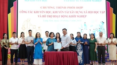 มอบทุนการศึกษา 230 ทุน เพื่อสนับสนุนฤดูกาลสอบในโครงการร่วม - หนังสือพิมพ์และสถานีวิทยุโทรทัศน์ลางซอน